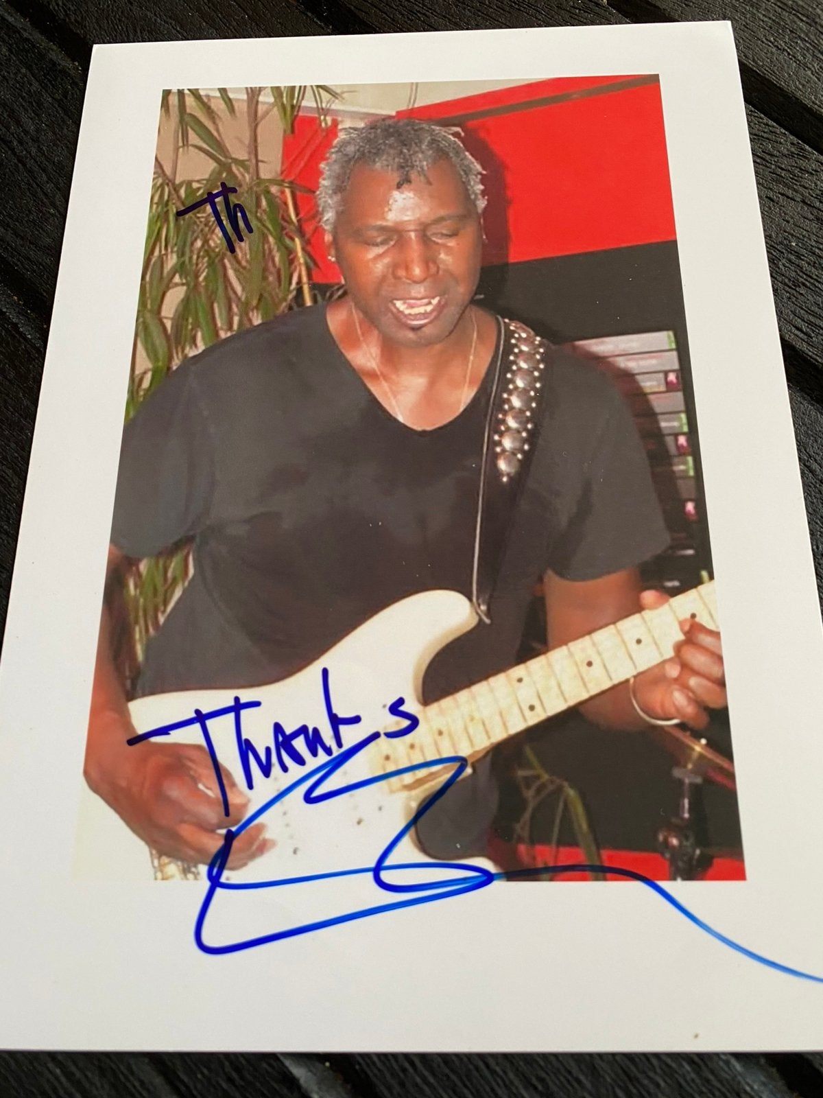 Filmster handtekening eddie turner, Ophalen of Verzenden, Zo goed als nieuw, Foto of Kaart
