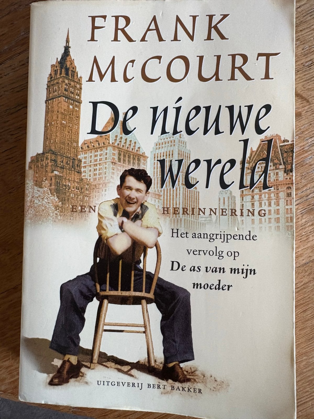 Frank McCourt - De Nieuwe Wereld (Herinnering), Ophalen of Verzenden, Gelezen