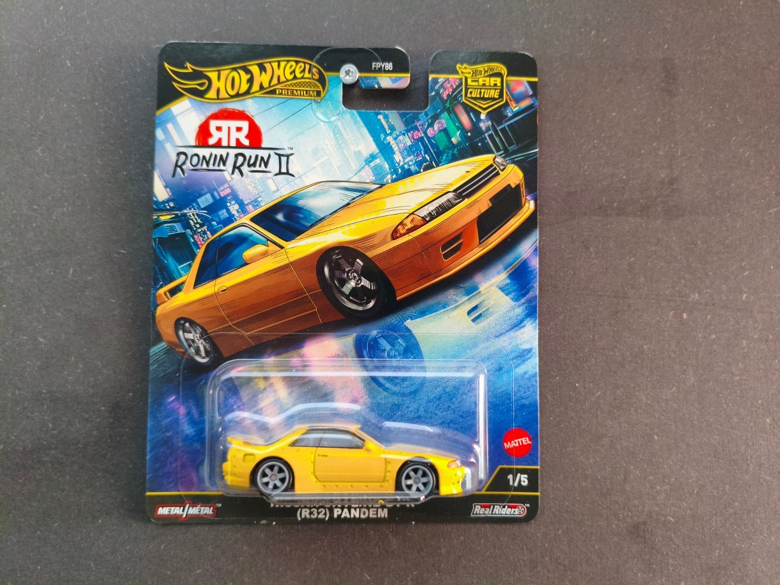 Hot Wheels Premium Nissan Skyline GT-R (R32) Pandem, Ophalen of Verzenden, Nieuw, Auto