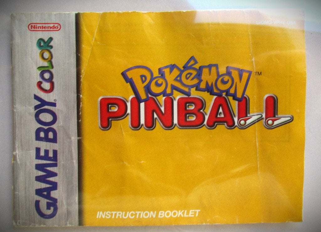 Pokemon Pinbal~Pokémon Pin Ball Boekje~GBC~Game Boy Color, Avontuur en Actie, Gebruikt, 1 speler, Ophalen of Verzenden