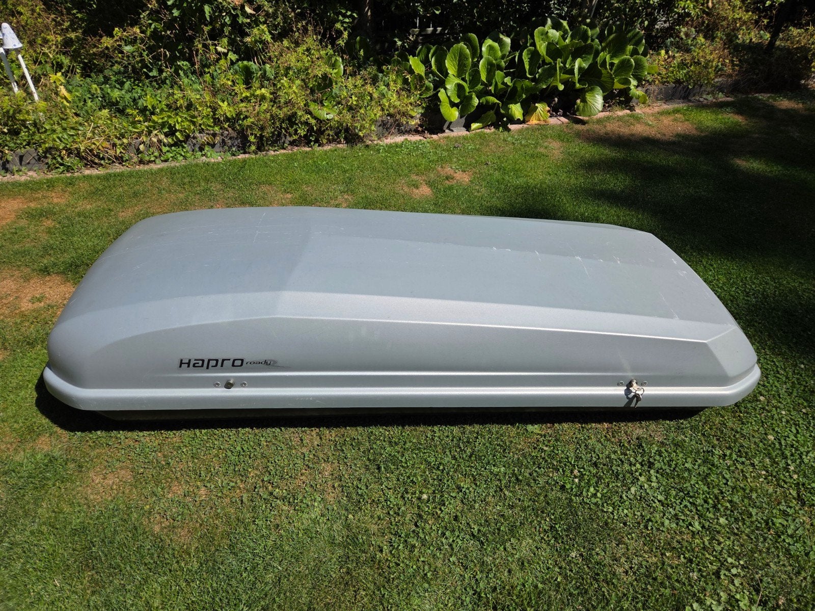 Dakkoffer Hapro Roady 450 Silver Grey - 420 Liter, Ophalen, Gebruikt