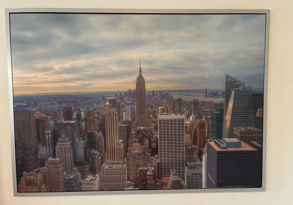 Schilderij New York, Ophalen, Overige materialen, Print, Stadsgezicht