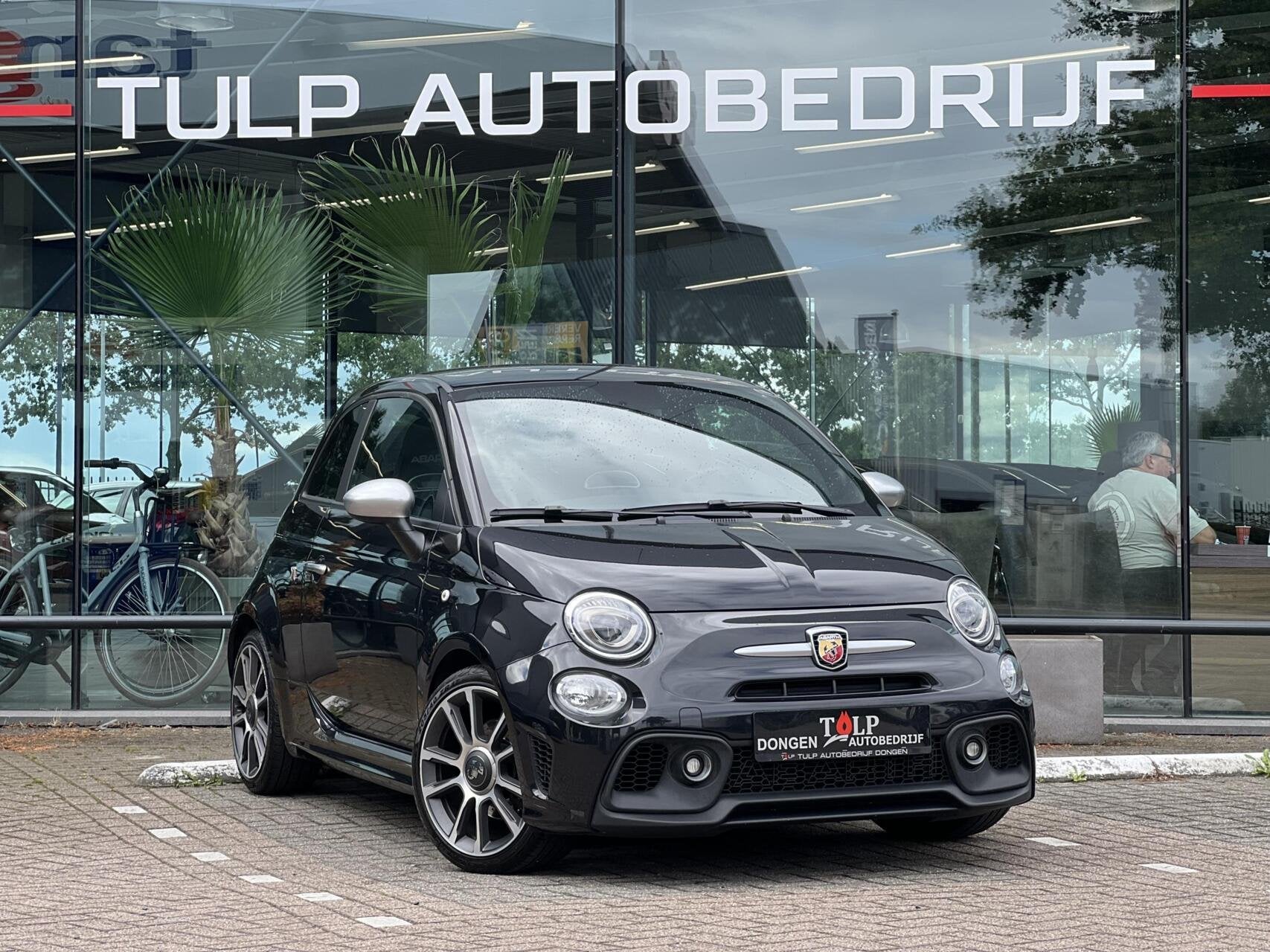 Fiat 500 1.4 T-Jet Abarth 595, Auto's, Voorwielaandrijving, 15 km/l, Gebruikt, Zwart