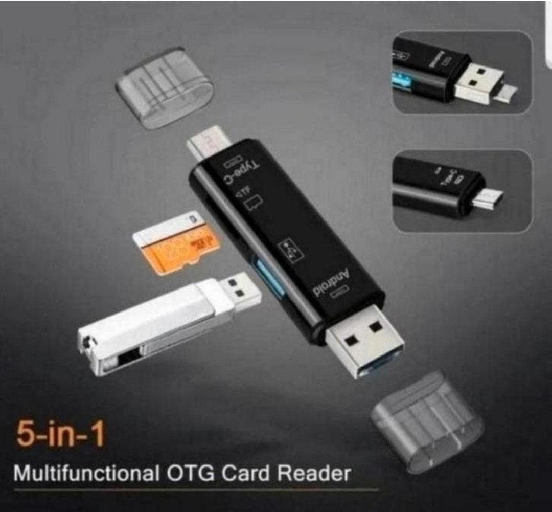 5 In 1 Multifunctionele Usb 2.0 Type C/Usb/Micro Usb bieden, Computers en Software, USB Sticks, Ophalen of Verzenden, Nieuw