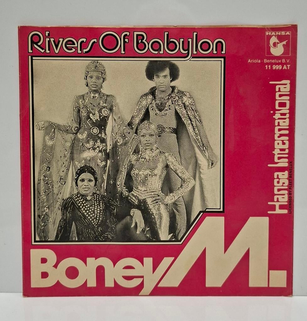 Boney M. - Rivers Of Babylon (Vinyl Single), Ophalen of Verzenden, Gebruikt