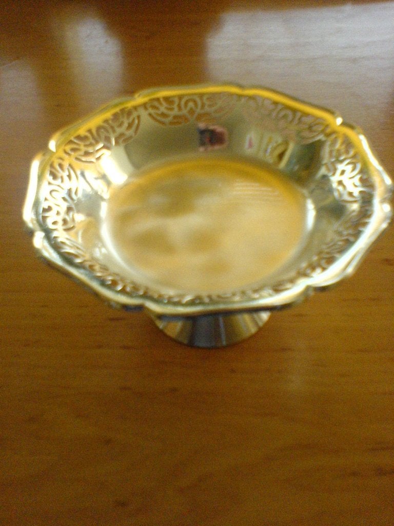 Wmf fruitschaal op voet / bonbonschaal, wmf merk, 15 cm, Ophalen of Verzenden, Gebruikt, Rond, Glas