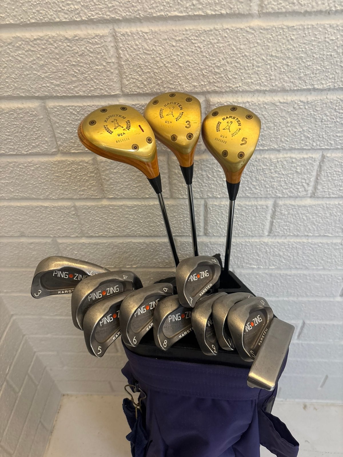 Vintage Ping Zing Golfset | Compleet