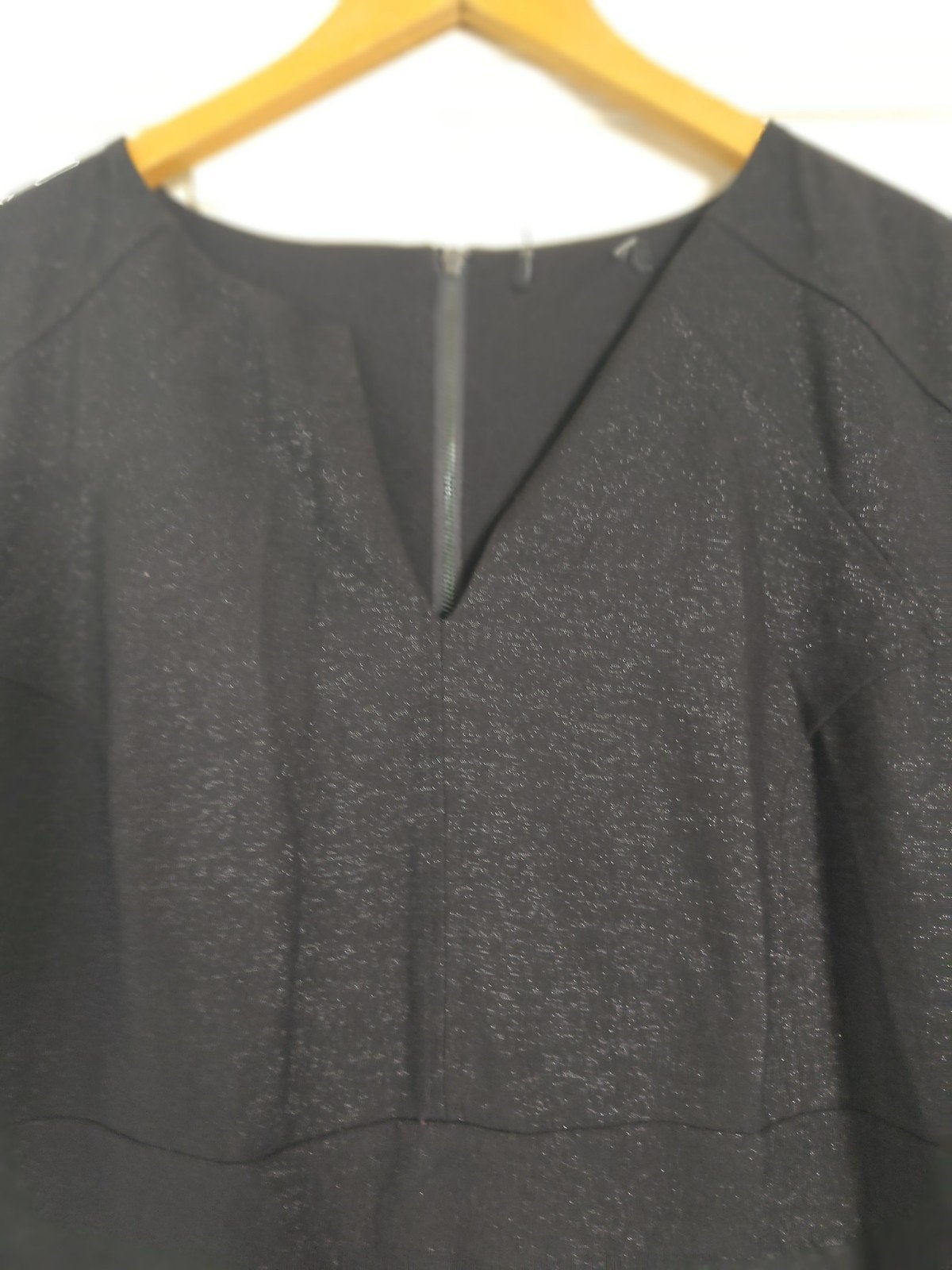 Glitter jurk, zwart, elastisch, feest, kerst, 42/44, Kleding | Dames, Zwart, Maat 42/44 (L), Ophalen of Verzenden, Onbekend