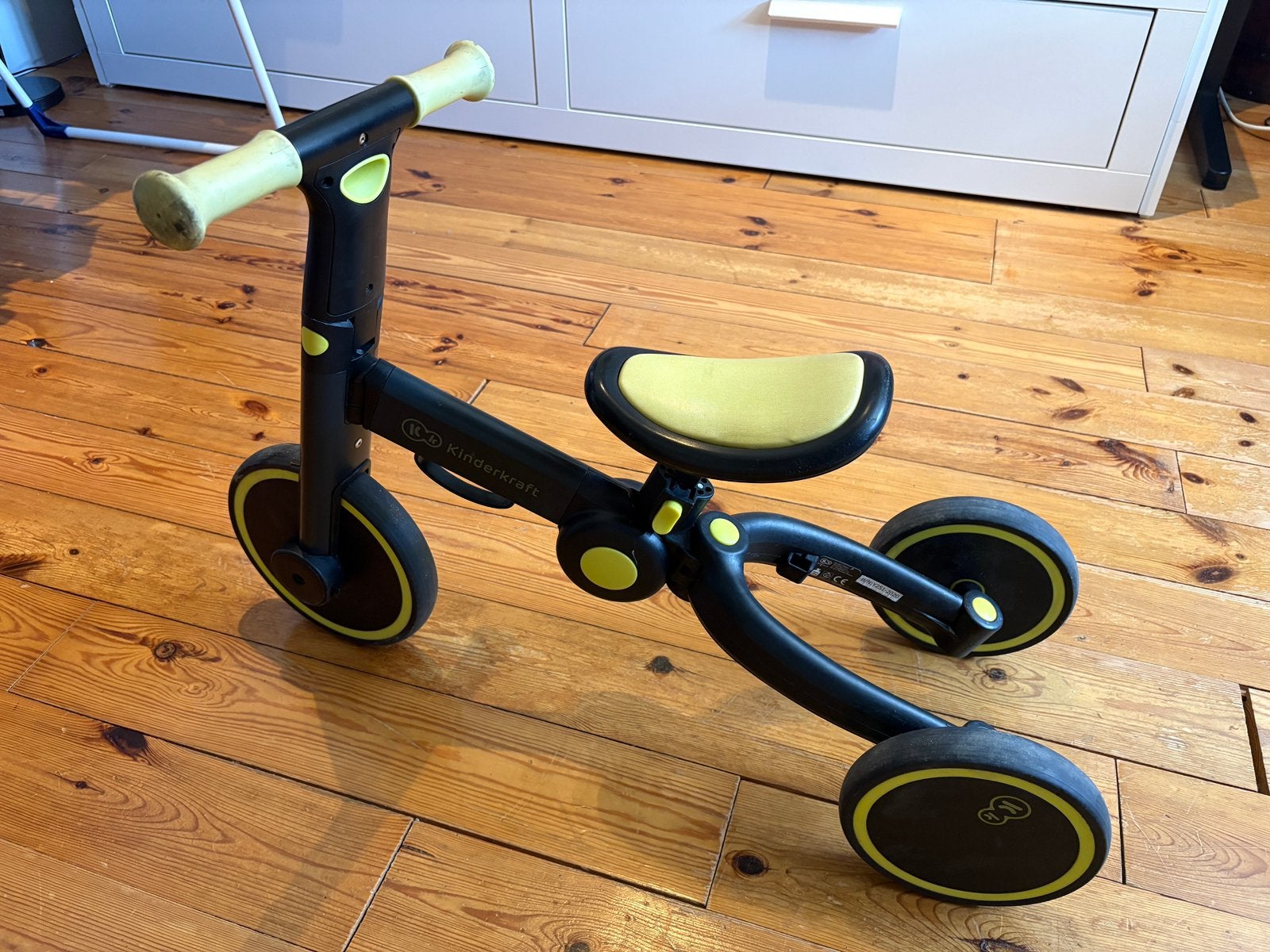 Kinderkraft 4TRIKE 3-in-1 loopfietsje, Ophalen, Gebruikt, Loopfiets