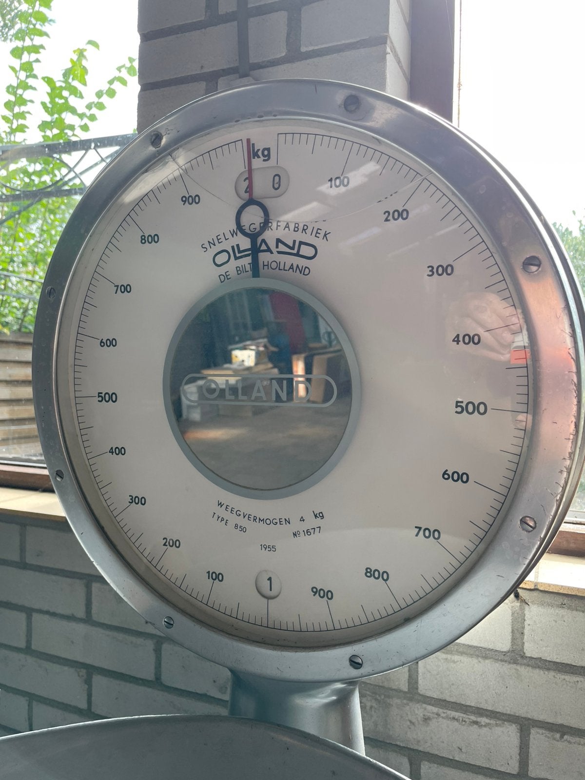 Weegschaal 4 kg, Ophalen, Winkelweegschaal, Analoog, Gebruikt