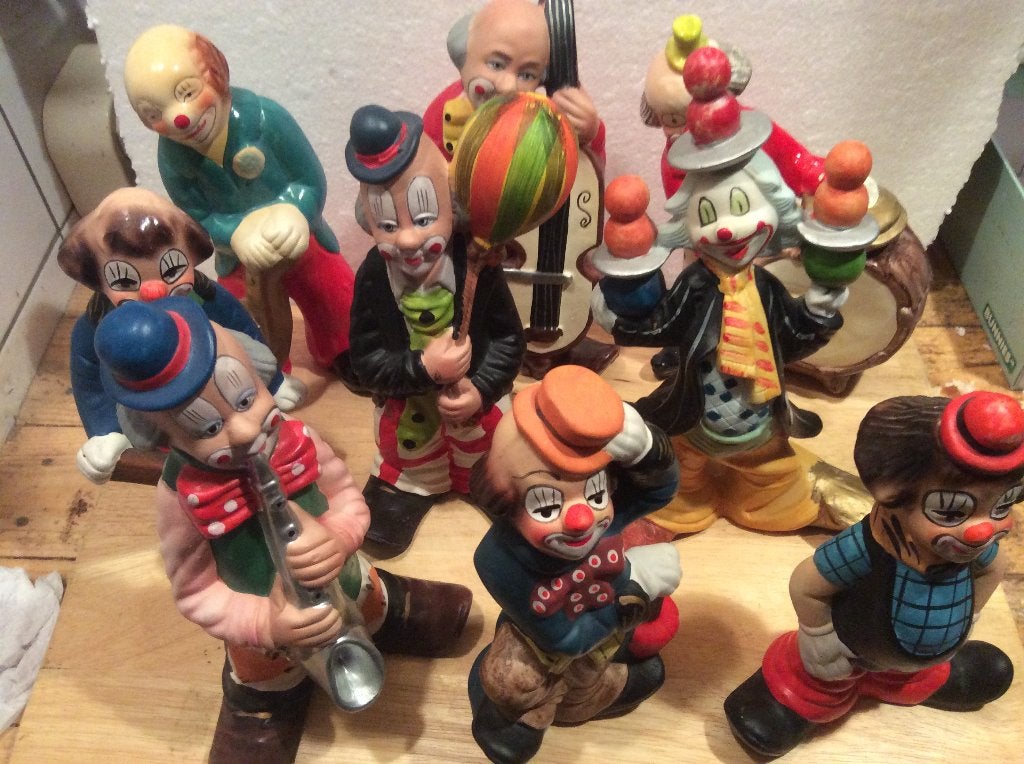 Clowns, Verzamelen, Ophalen of Verzenden, Zo goed als nieuw, Mens