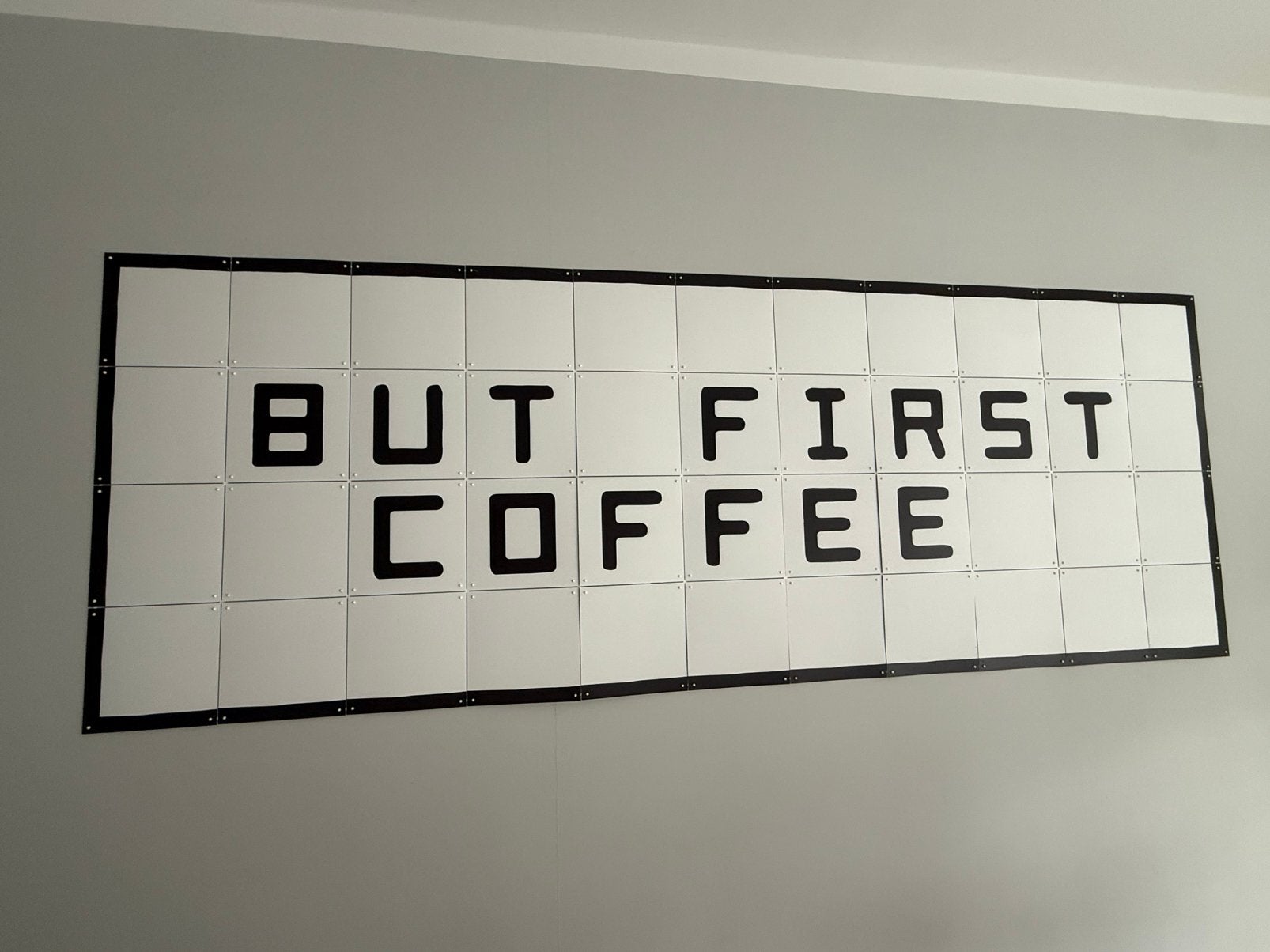 IXXI met tekst 220 x 80 cm, Ophalen of Verzenden, Zo goed als nieuw
