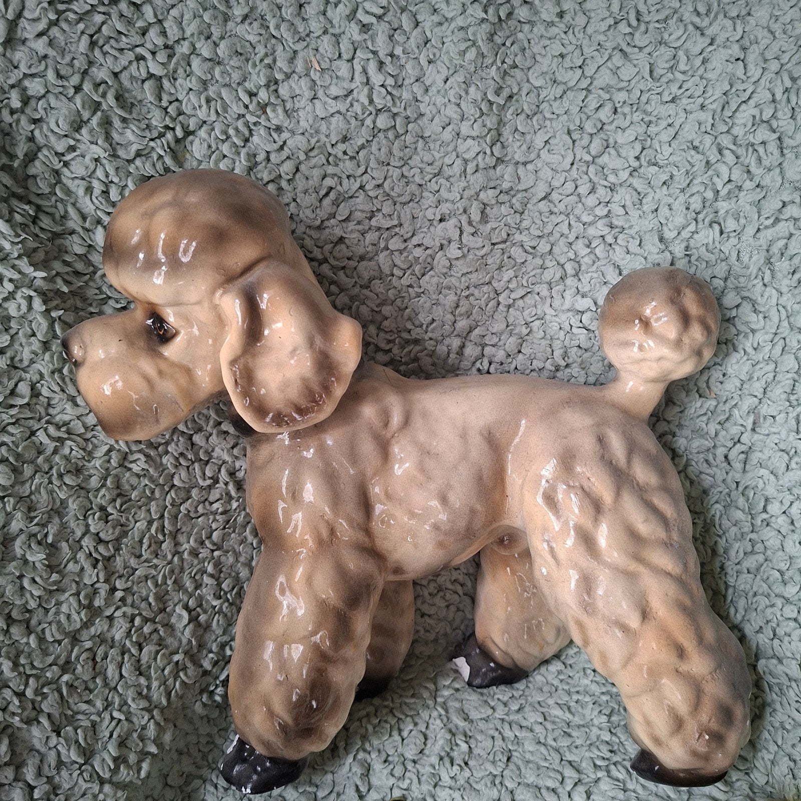 grote hond poedel antiekie ca 30 / 35 cm, Ophalen of Verzenden, Gebruikt