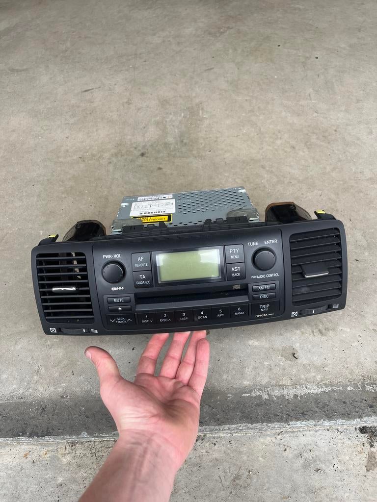 Toyota Corolla Radio 2006 - Origineel Audio Systeem, Auto diversen, Ophalen of Verzenden, Zo goed als nieuw