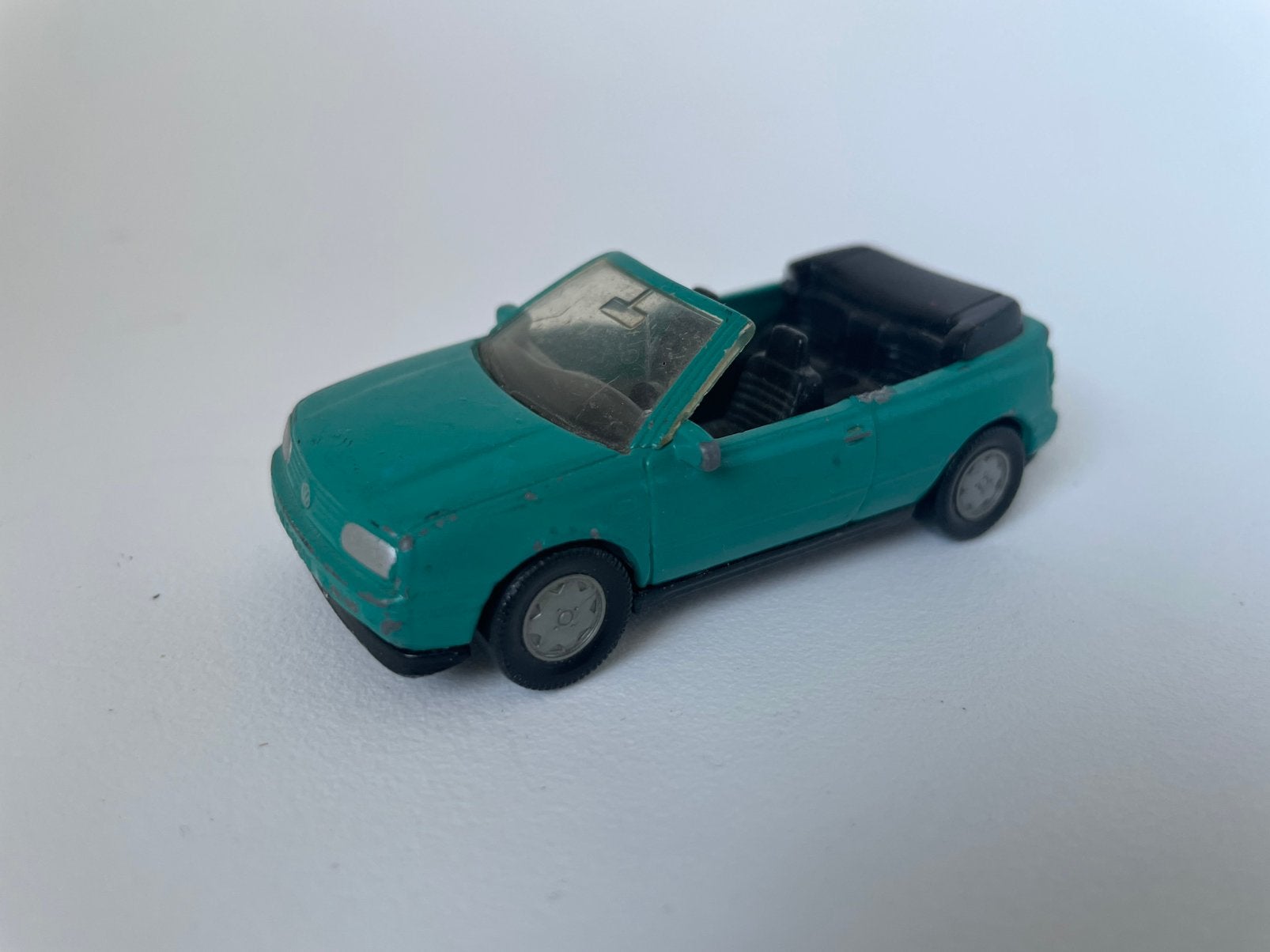 model Volkswagen VW Golf III cabriolet l, groen, Siku, 1/50, Ophalen of Verzenden, Gebruikt, Auto, SIKU