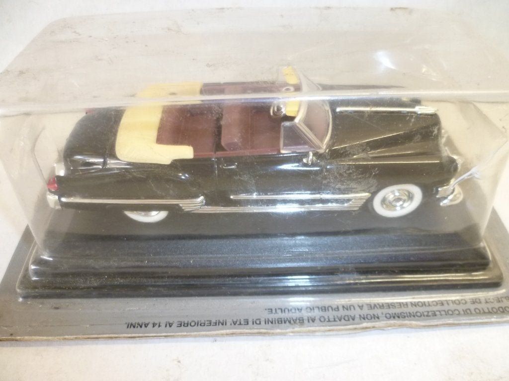 Cadillac Coupe De Ville 1949 Cabriolet zwart 1:43 modelauto., Ophalen of Verzenden, Nieuw, Auto, Overige merken