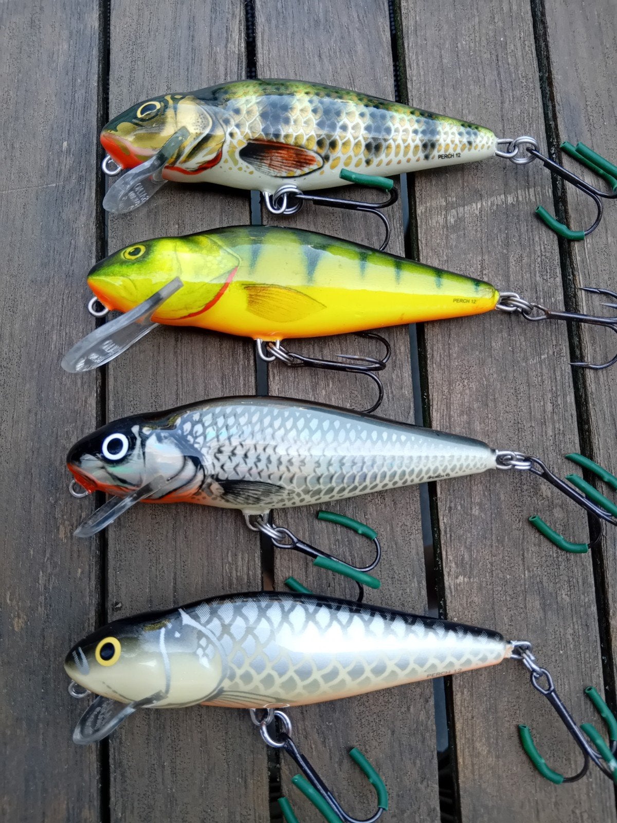 Salmo Perch 12. Kunstaas, Ophalen of Verzenden, Zo goed als nieuw, Overige typen