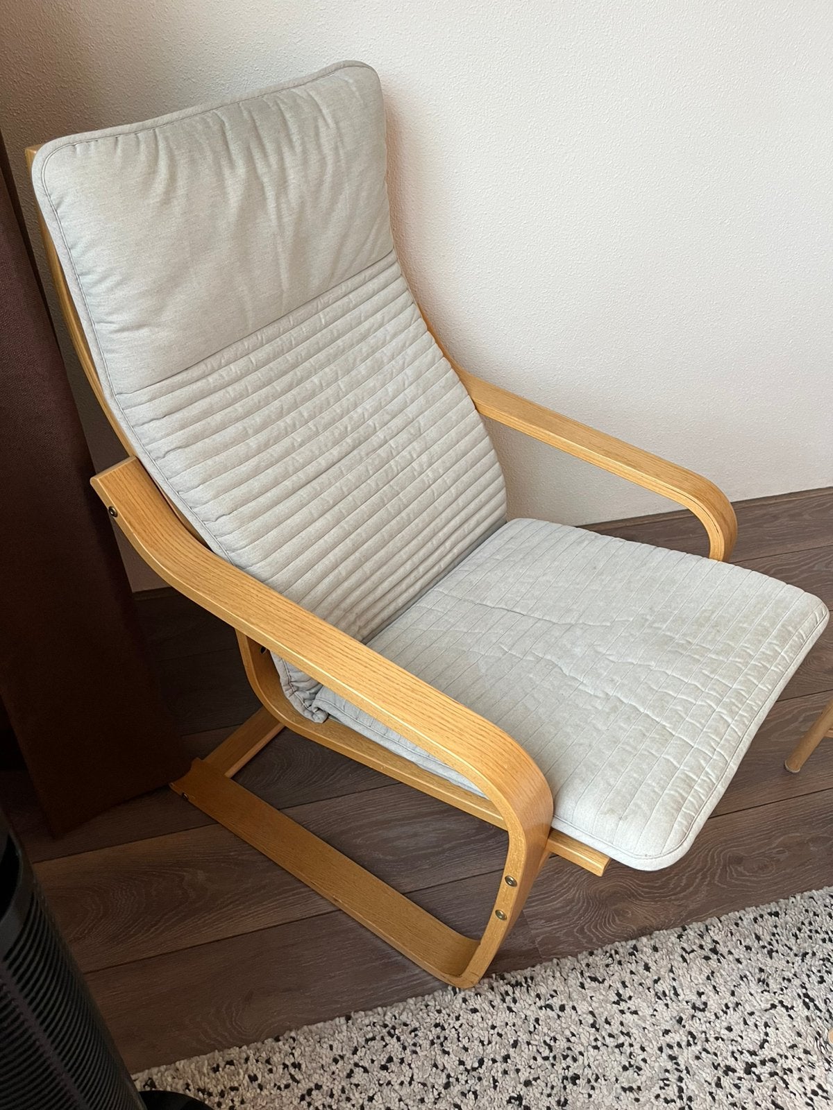 Stoel van IKEA. Gebruikt, Huis en Inrichting, Fauteuils, Ophalen, Zo goed als nieuw, 75 tot 100 cm, 50 tot 75 cm