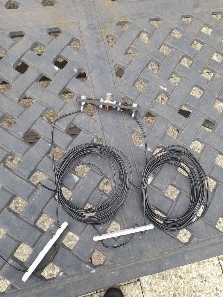 HF dipool antenne, Telecommunicatie, Antennes en Masten, Ophalen of Verzenden, Zo goed als nieuw, Antenne