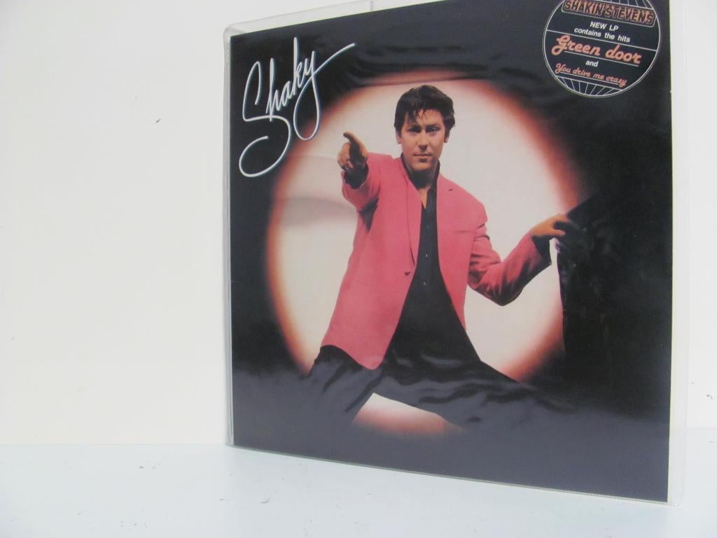 lp van Shakin stevens uit 1981 cbs records, Cd's en Dvd's, Vinyl | Rock, Ophalen of Verzenden, Zo goed als nieuw, 12 inch, Inclusief binnenhoes