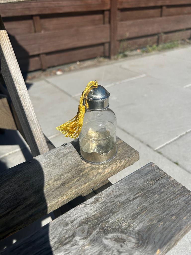Glazen flesjes uit Marrakesh, Antiek en Kunst, Ophalen of Verzenden