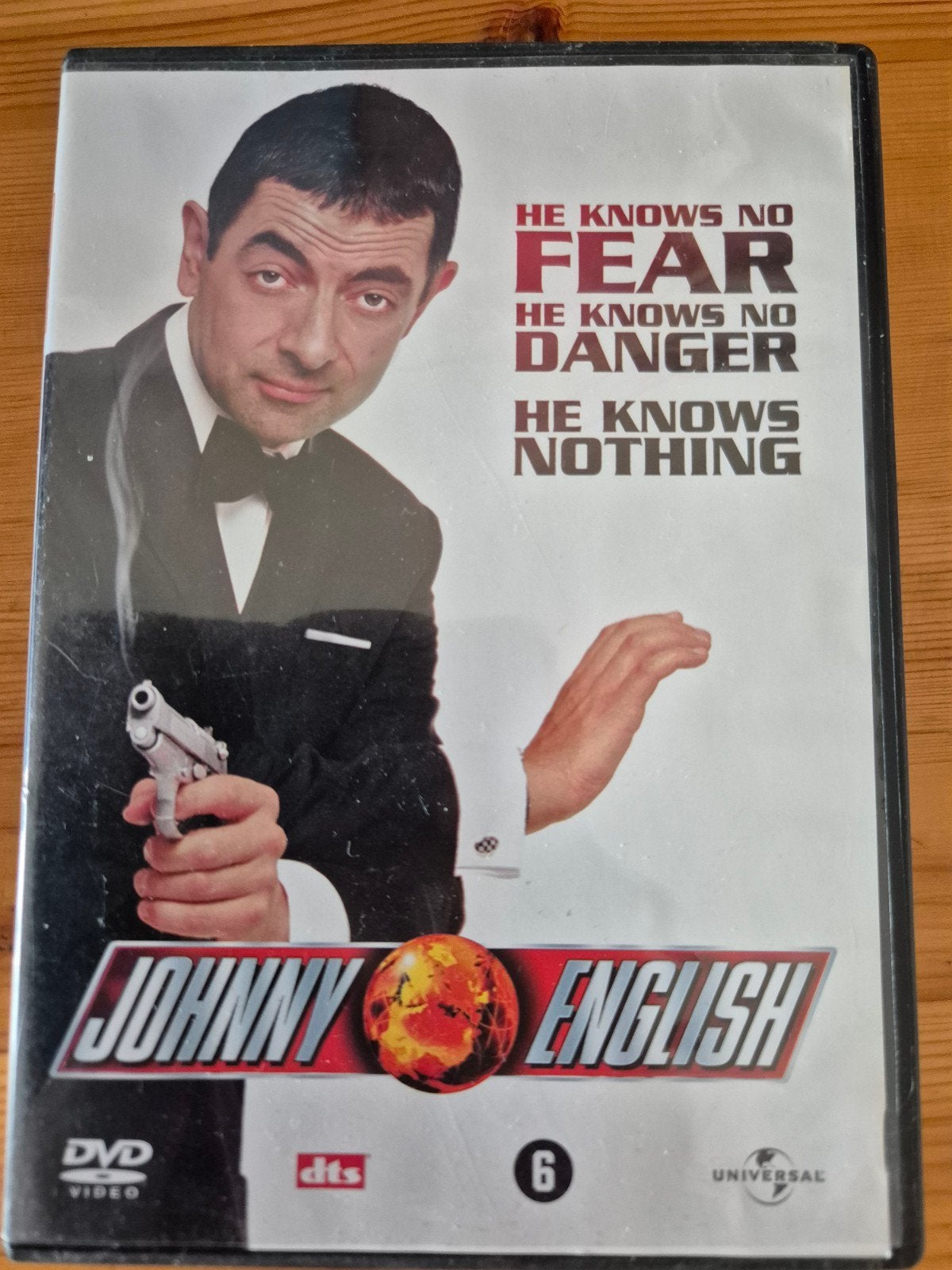 Johnny English DVD - Actiekomedie met Rowan Atkinson, Actiekomedie, Ophalen of Verzenden, Vanaf 6 jaar, Inclusief doosje