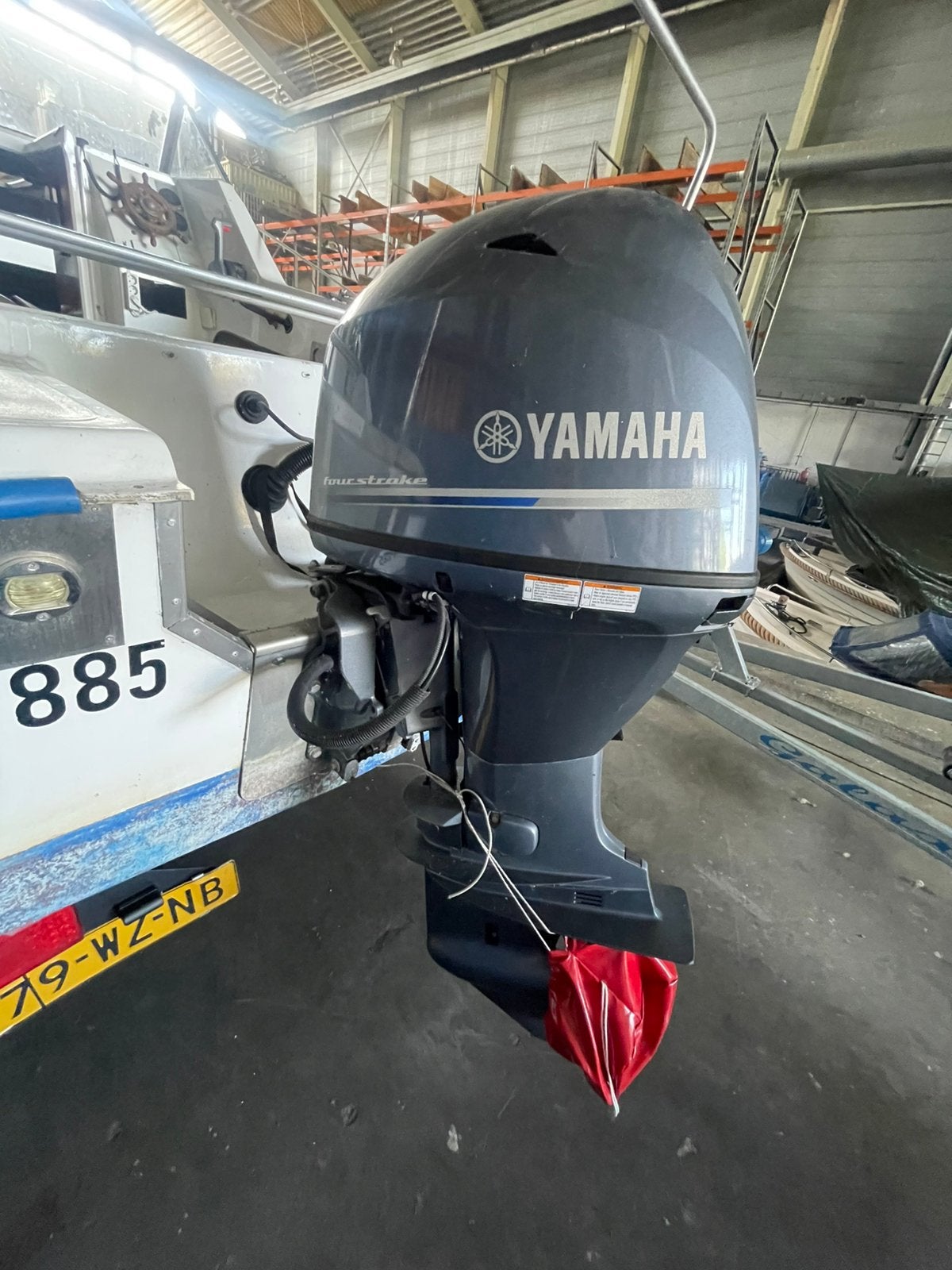 YAMAHA F60pk LANGSTAART 133uur!!! HIGH TRUST 50 60 70pk 80, Ophalen, Gebruikt, -, -