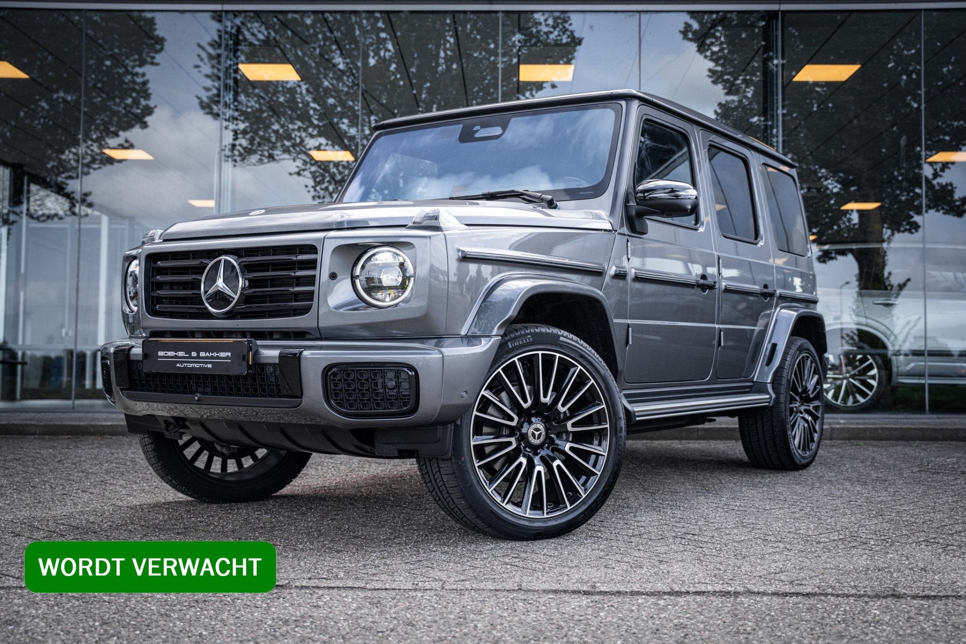Mercedes-Benz G-Klasse 580 met EQ-Technologie 116 kWh * Burm, Auto's, Automaat, Gebruikt, Zwart, Vierwielaandrijving