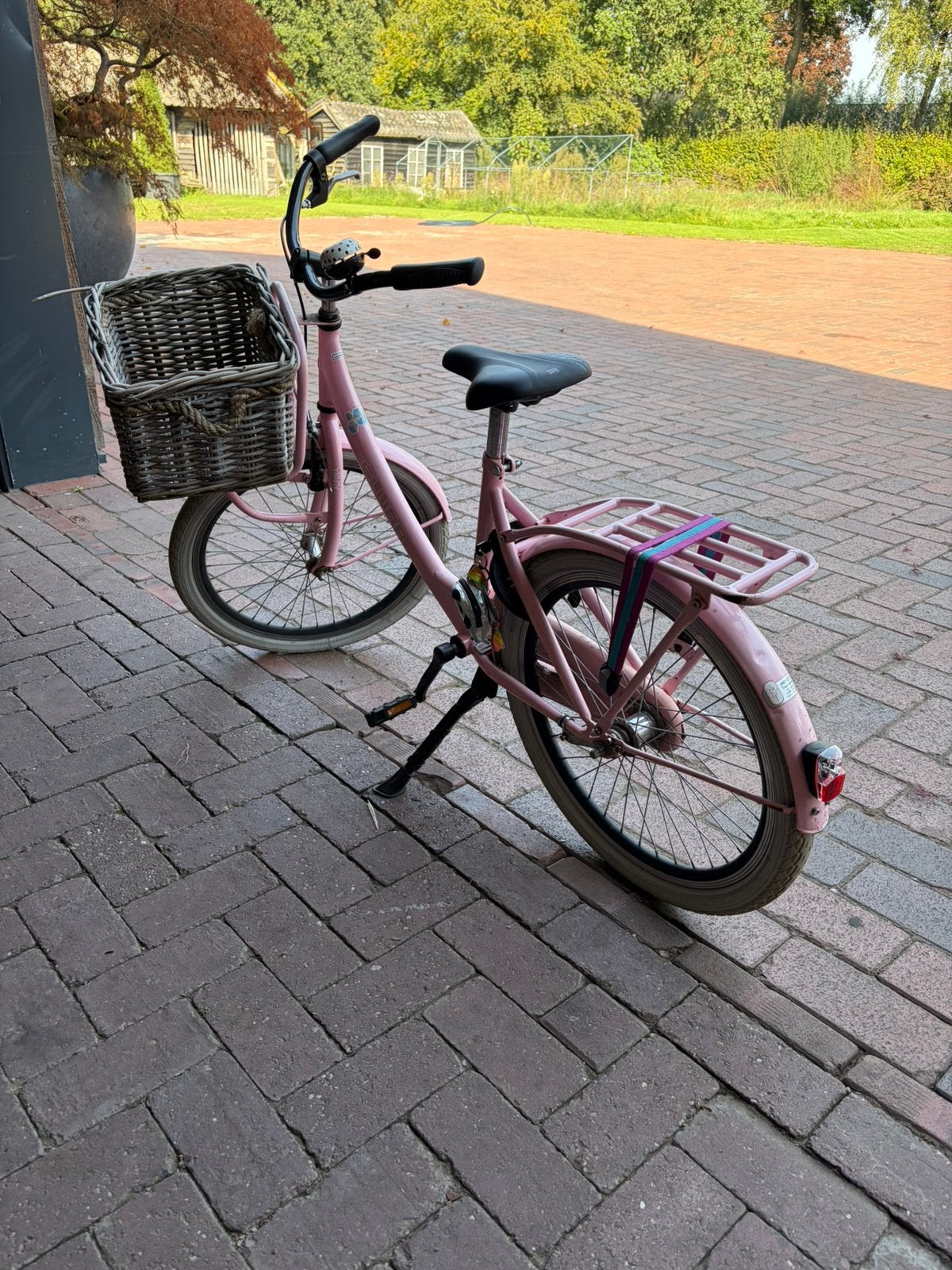 Kinderfiets voor kinderen in de leeftijd van 8 tot 11 jaar., Ophalen, Gebruikt, Terugtraprem, 22 inch