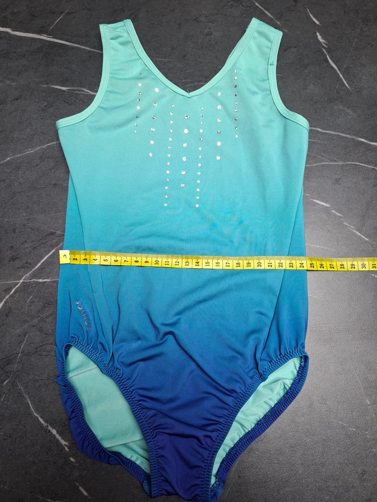 Turnpakje Decathlon maat 8 jaar - Zo goed als nieuw, Ophalen of Verzenden, Zo goed als nieuw, Blauw, Overige typen