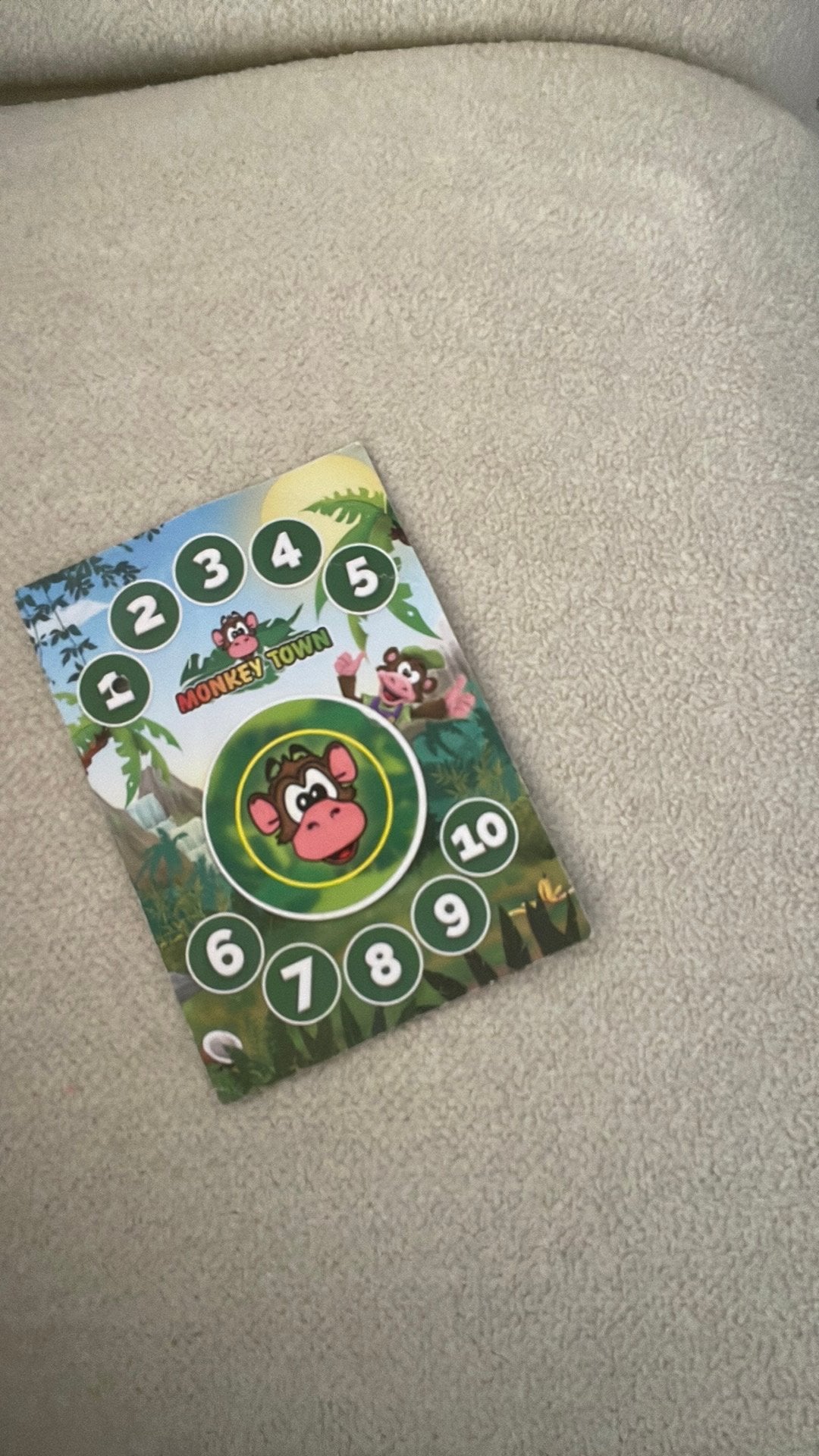 Monkey town strippenkaart, Eén persoon, Cadeaubon