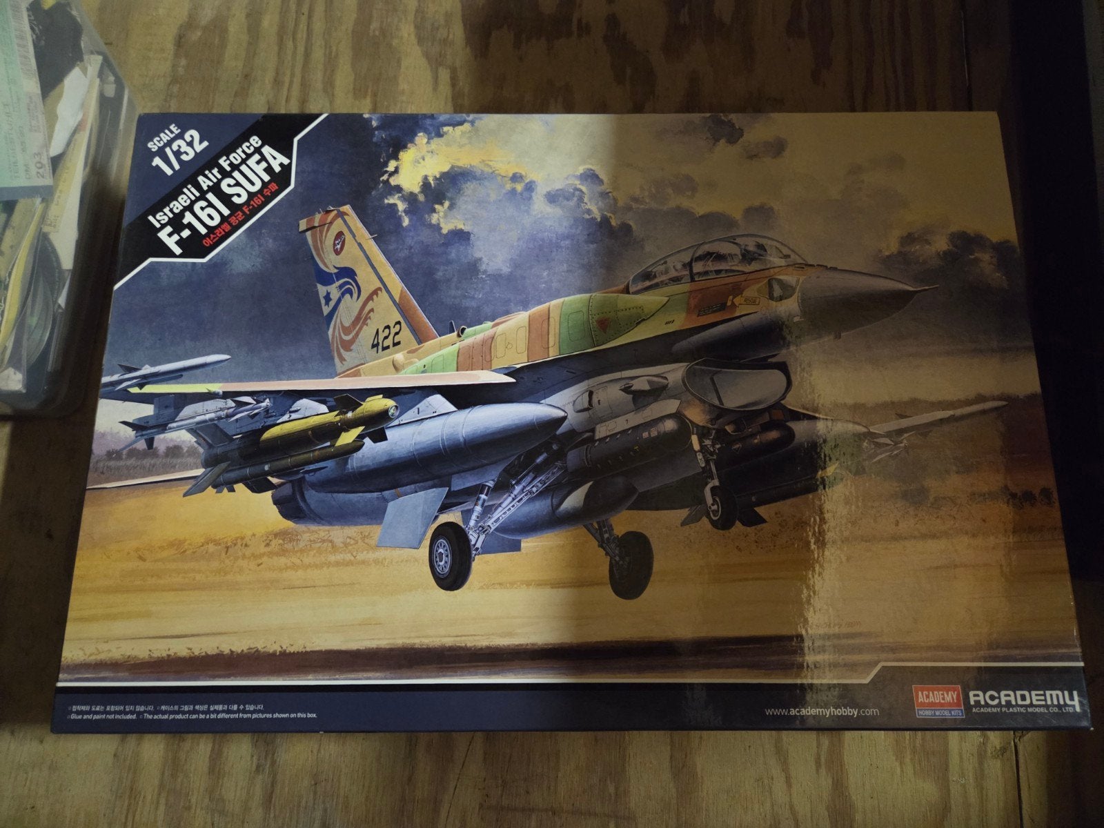 1/32 F-16I Sufa Academy, Verzenden, Groter dan 1:72, Overige merken