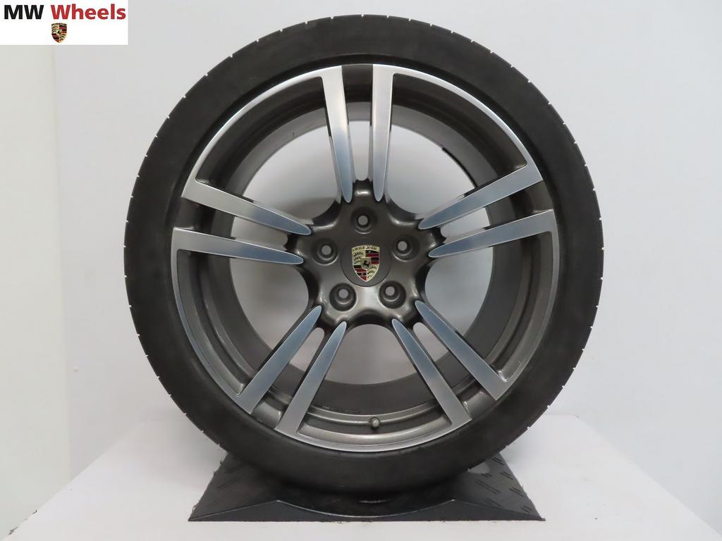 Porsche Cayenne Turbo II 21 inch velgen met zomerbanden, Gebruikt, 295 mm, -, -