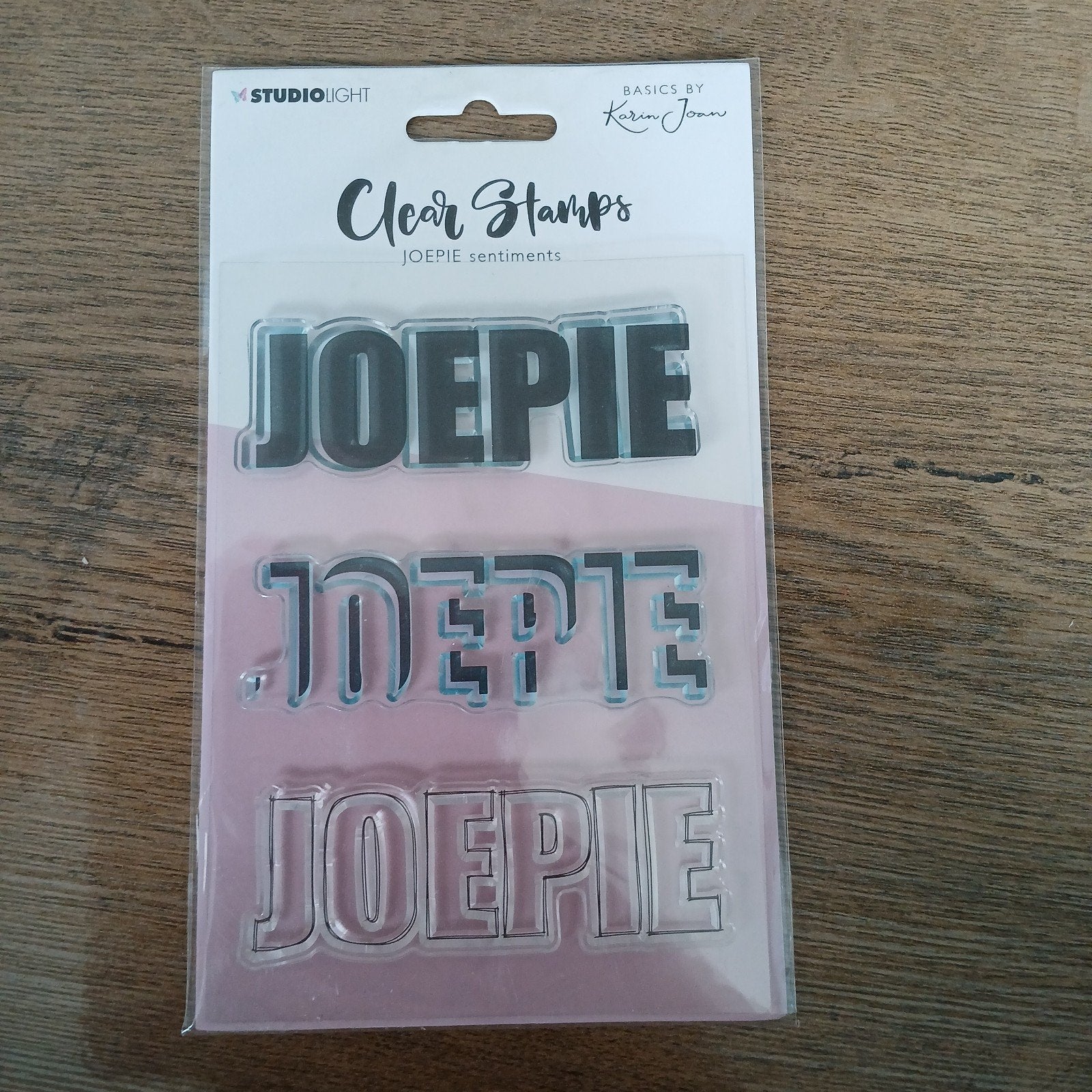 Stempel van Studio Light Clear Stamps - JOEPIE, Hobby en Vrije tijd, Ophalen of Verzenden, Zo goed als nieuw, Clearstamp