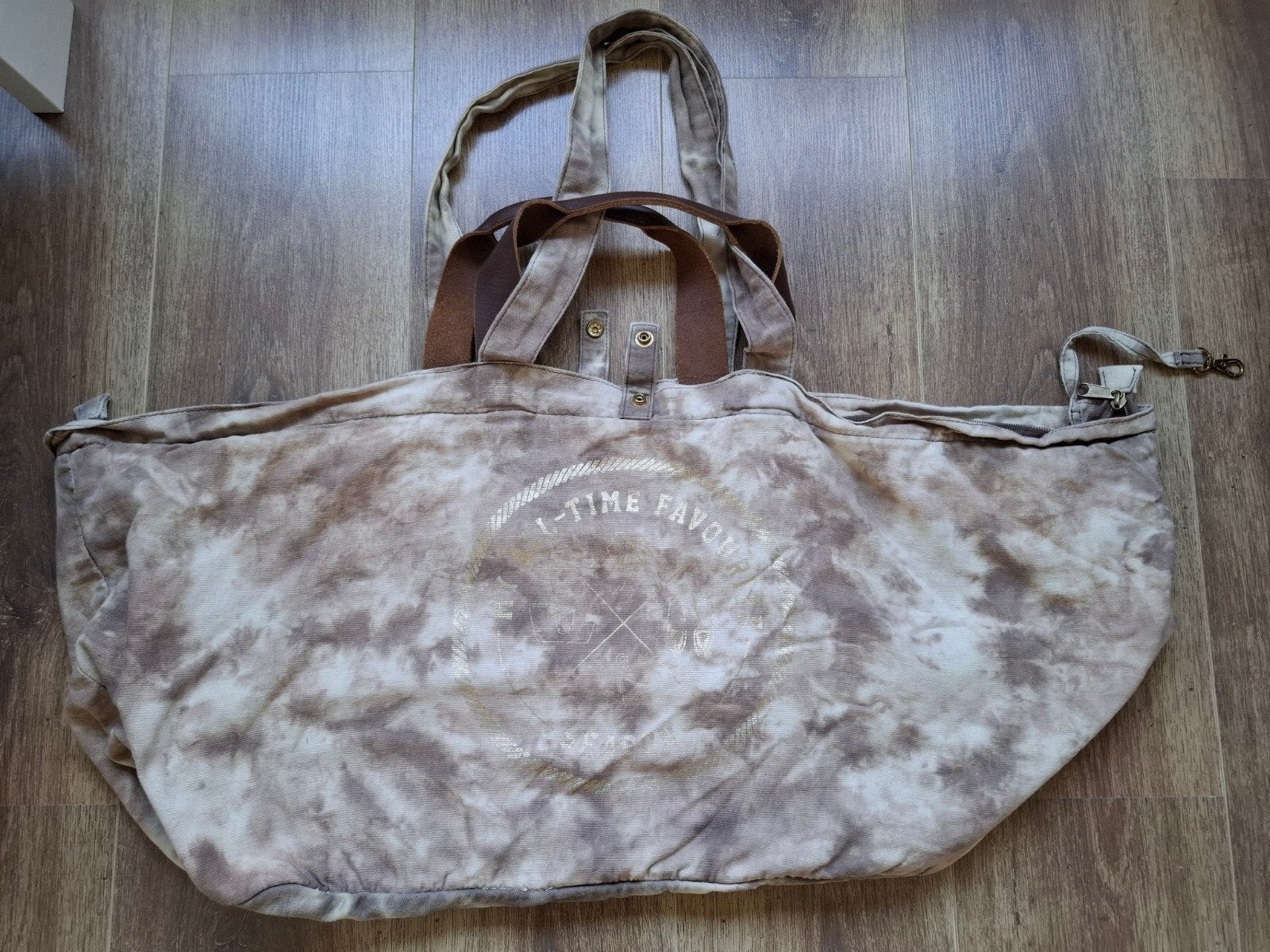grootste shopper All Time Favourites tie dye, Ophalen of Verzenden, Beige, Shopper