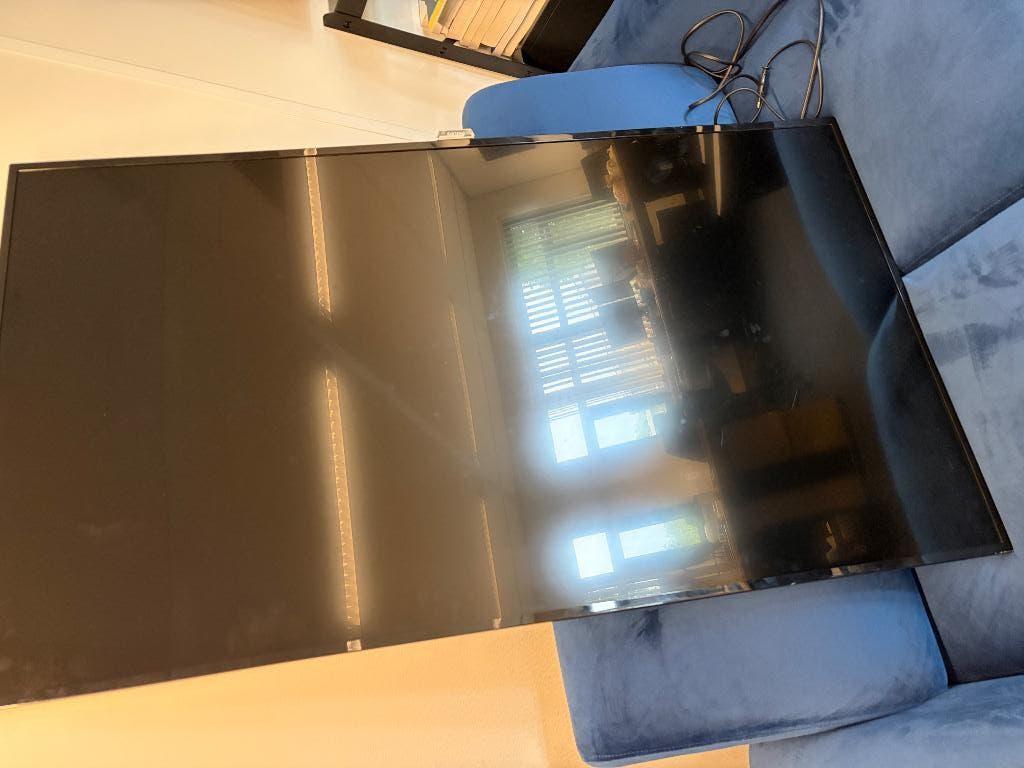 TV 55inch LCD 4k android Philips in goede staat zonder voet, Ophalen, Philips, 50 Hz, LCD