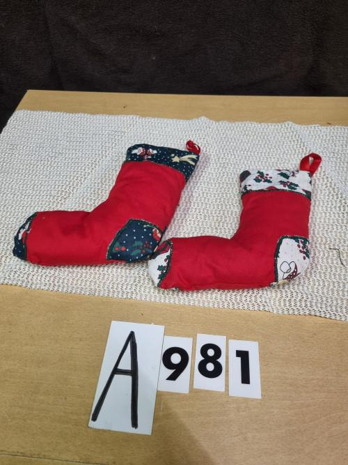kerst sokken 2 stuks [a981], Ophalen of Verzenden, 'T Olde Gre-j, Info@toldegrej.nl, Endepoelstraat 20f Didam
