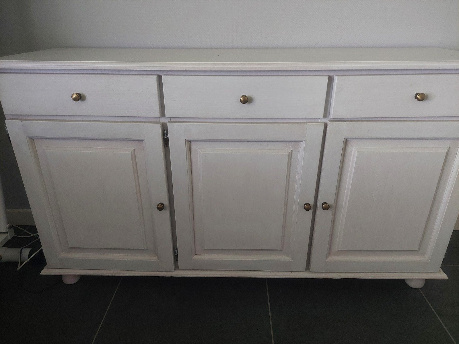 Eiken dressoir, Ophalen, Gebruikt, Met deur(en), 150 tot 200 cm