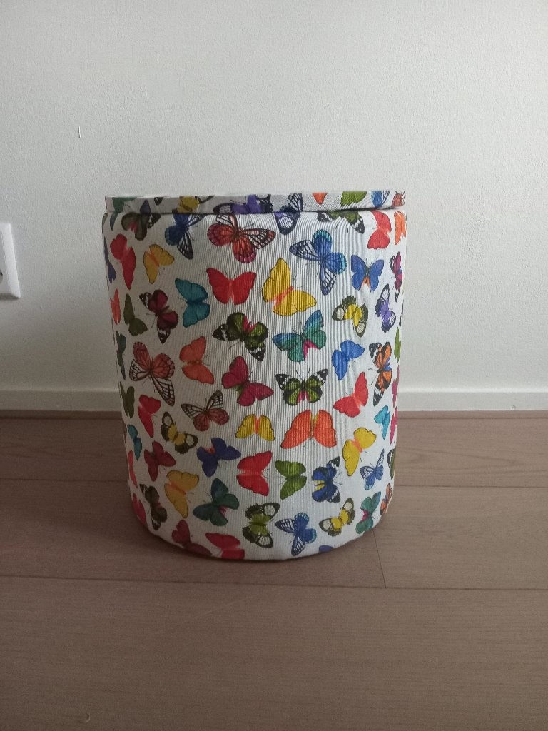 Poef, Minder dan 50 cm, Overige materialen, Rond, Nieuw