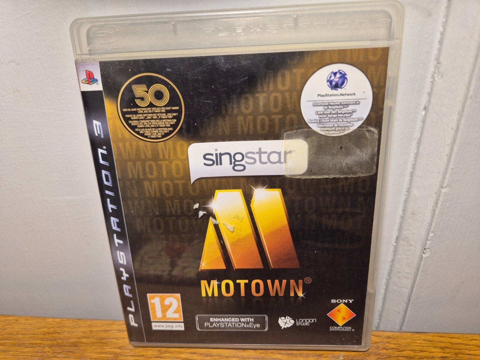 Singstar Motown ps3, Muziek, 1 speler, Ophalen of Verzenden, Zo goed als nieuw