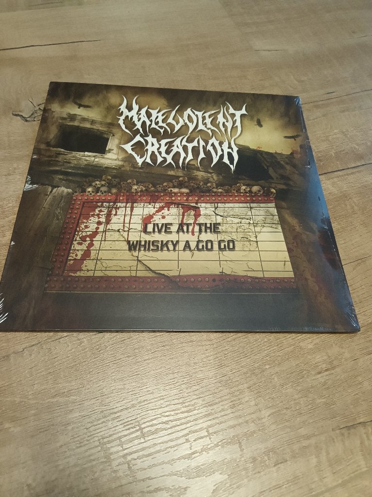 MALEVOLENT CREATION - Live At The Whisky A Go Go, LP, Death metal, 12 inch, Nieuw in verpakking