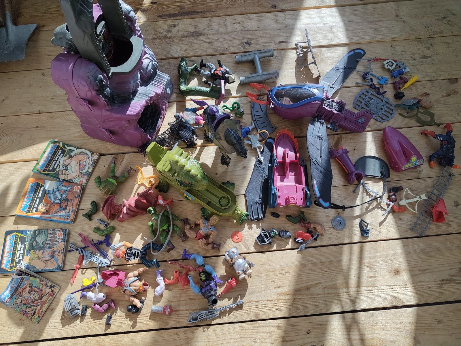 He-Man Masters of the Universe speelgoedcollectie, Ophalen, Zo goed als nieuw