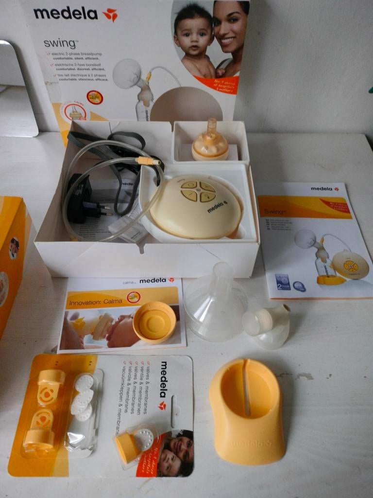 Medela Swing met nieuwe onderdelen, Ophalen of Verzenden, Borstkolf