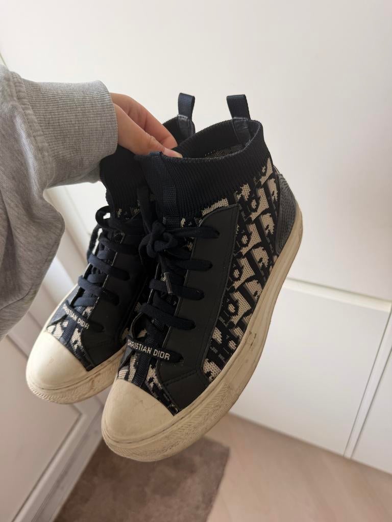 Dior sneakers maat 39 - Gedragen, Ophalen of Verzenden, Gedragen, Zwart, Sneakers of Gympen