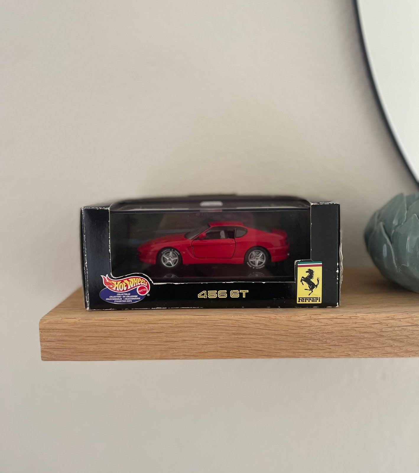 Ferrari 456 GT Hot Wheels Vintsge 1:43 – In doos - 1999, Ophalen of Verzenden, Gebruikt, Overige merken