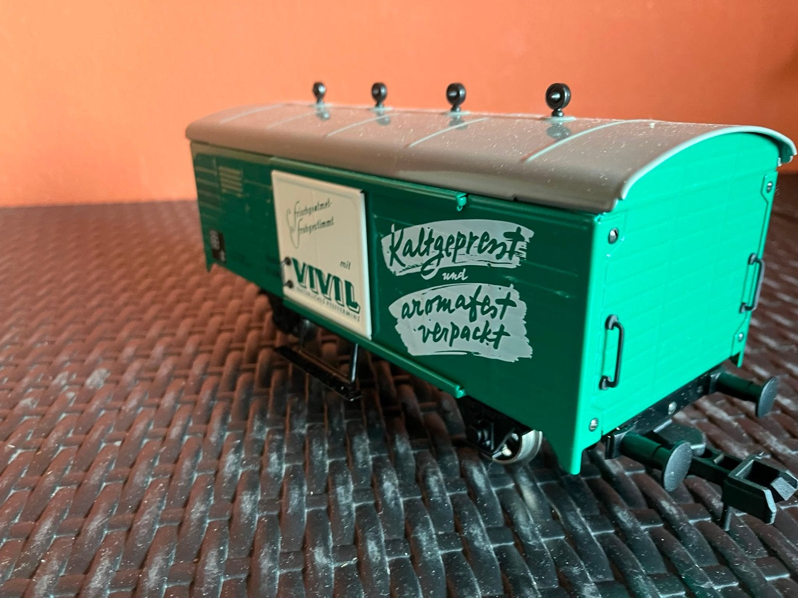 Märklin 5483 VIVIL Gesloten Goederenwagon Spoor 1, Wisselstroom, Wagon, Ophalen of Verzenden, Zo goed als nieuw