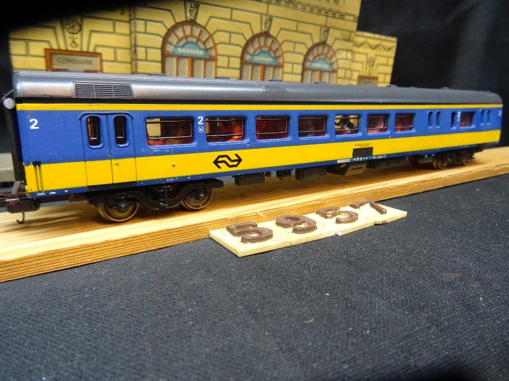 5957=Lima IC rijtuig van de Nederlandse spoorwegen.149, Gelijkstroom, Wagon, Ophalen of Verzenden, Zo goed als nieuw