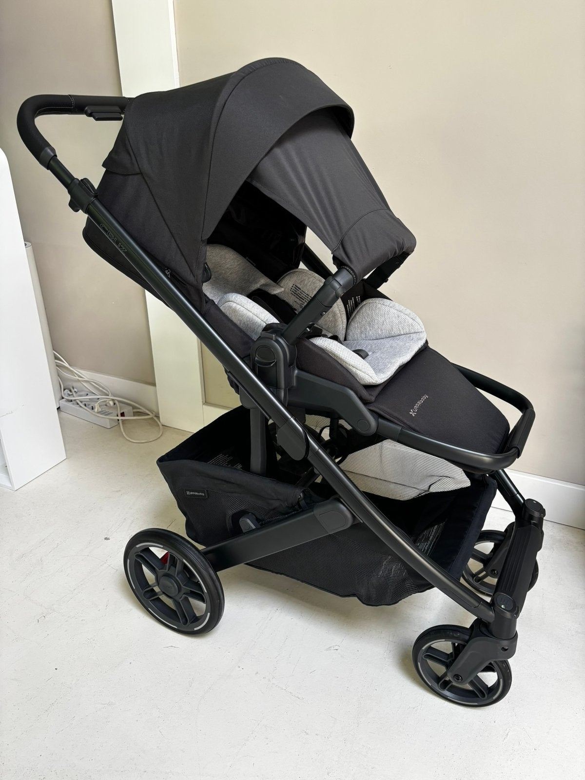 UPPAbaby Cruz V3 met voetenzak en cover (zgan), Ophalen, Zo goed als nieuw, Overige merken