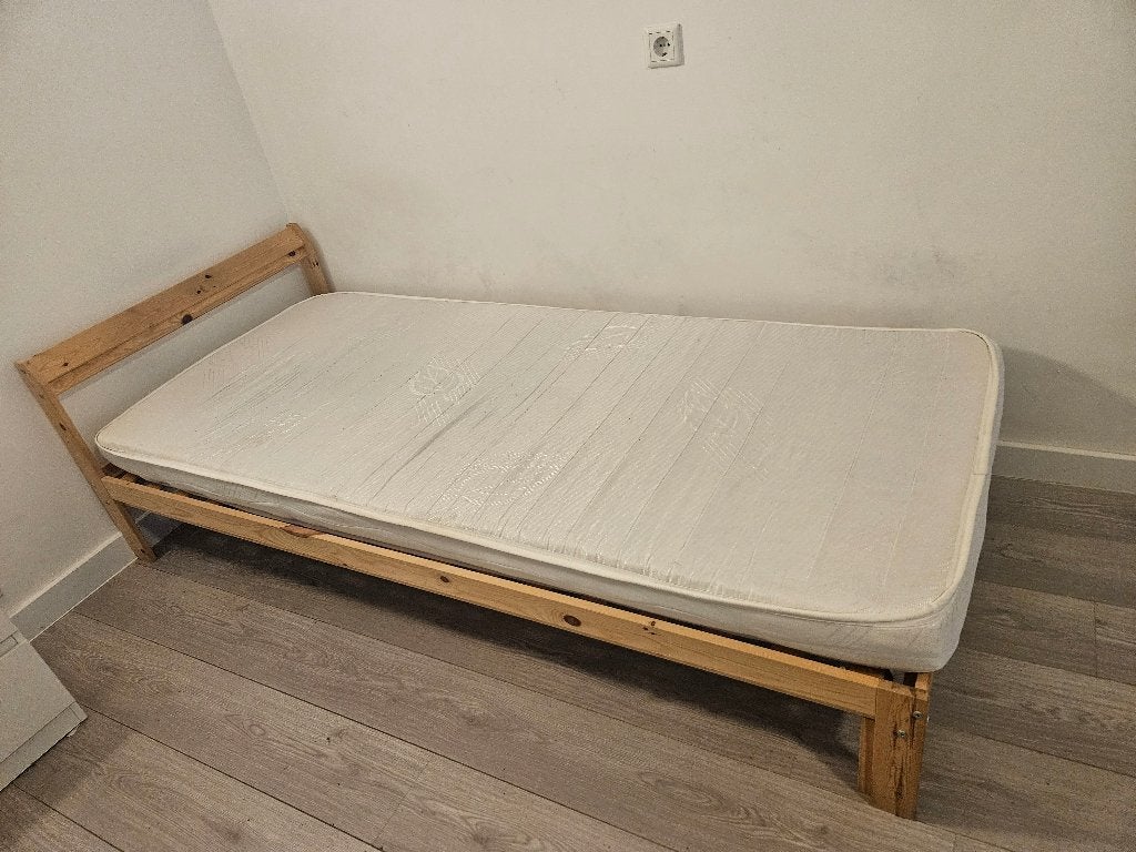 Single bed - free (pickup only)- Eindhoven, Ophalen, 90 cm, Eenpersoons, Wit