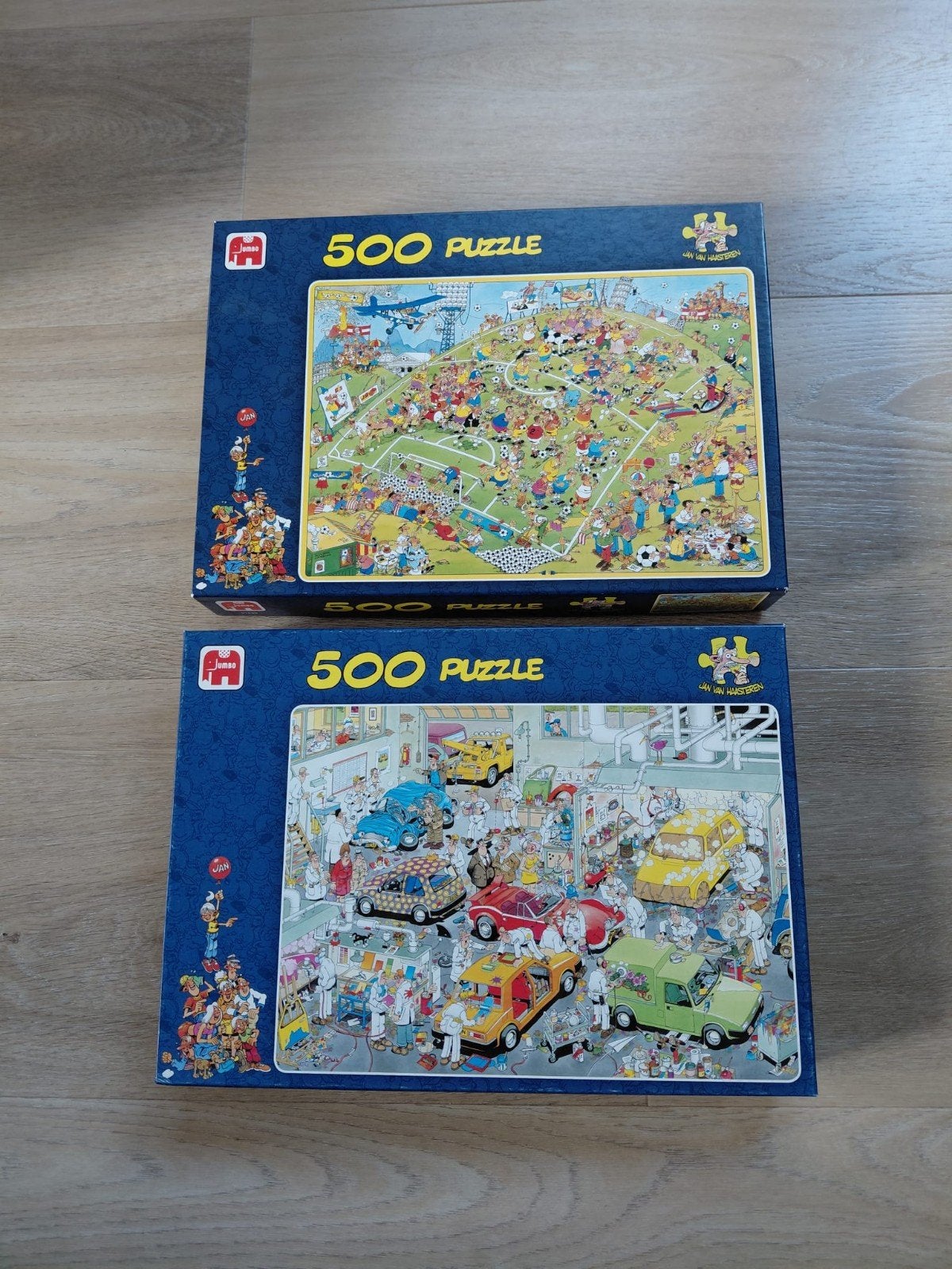 jan van Haasteren puzzels, Ophalen of Verzenden, 500 t/m 1500 stukjes, Zo goed als nieuw